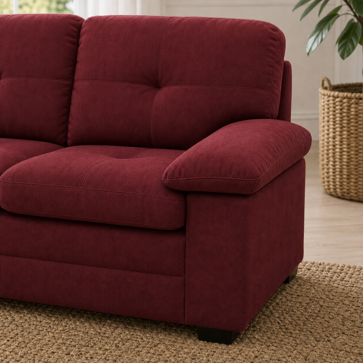glee-3-2-1-sofa-set 2 seater red 02 detail