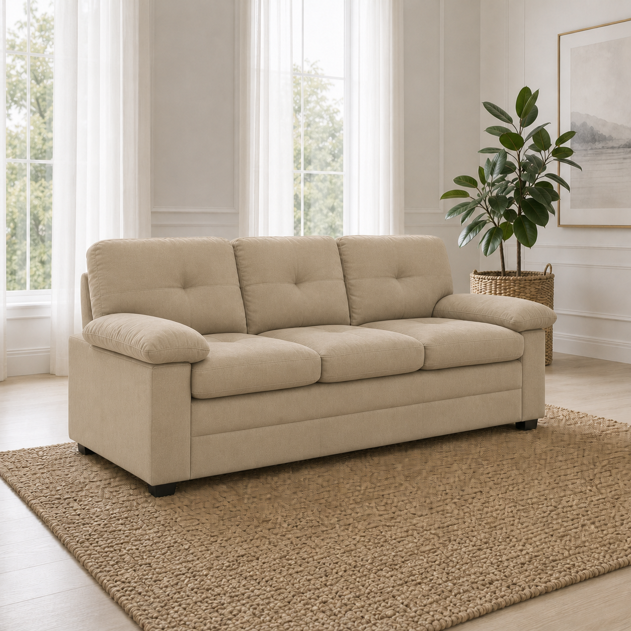 glee-3-2-1-sofa-set 3 seater beige 01 room