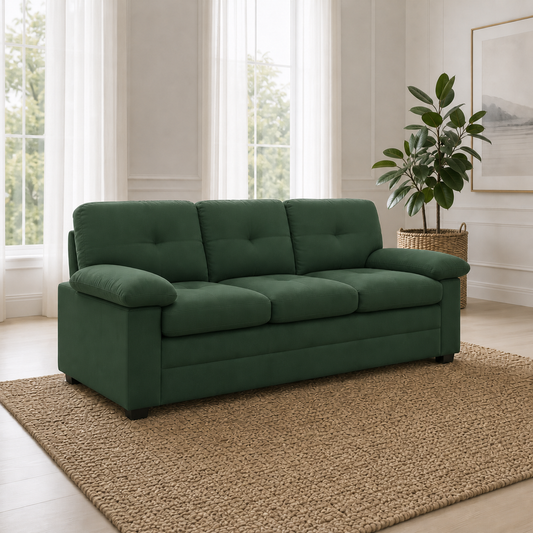 glee-3-2-1-sofa-set 3 seater green 01 room