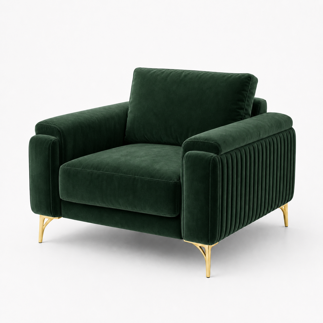 glint-3-2-1-sofa-set 1 seater green 03 studio