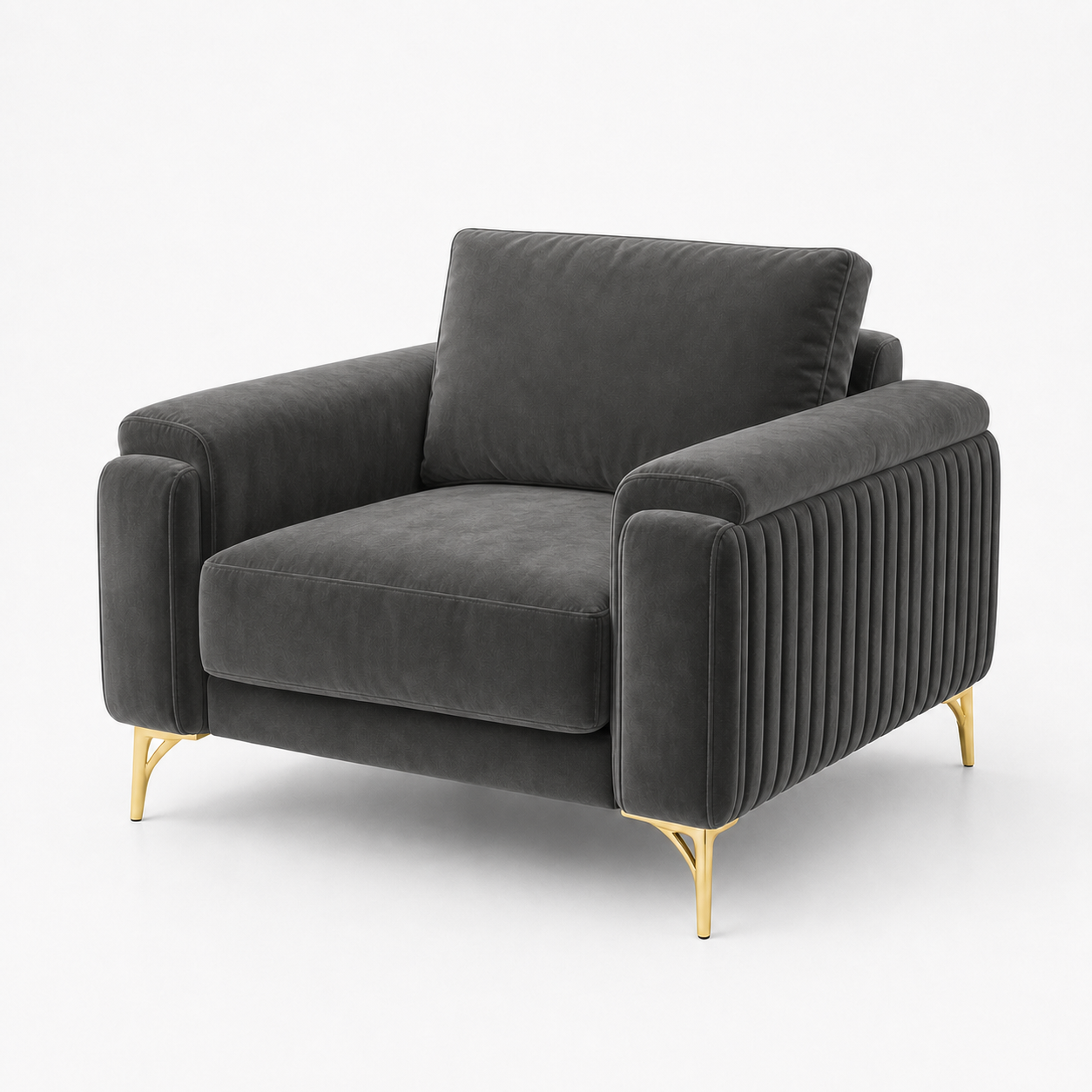 glint-3-2-1-sofa-set 1 seater grey 03 studio