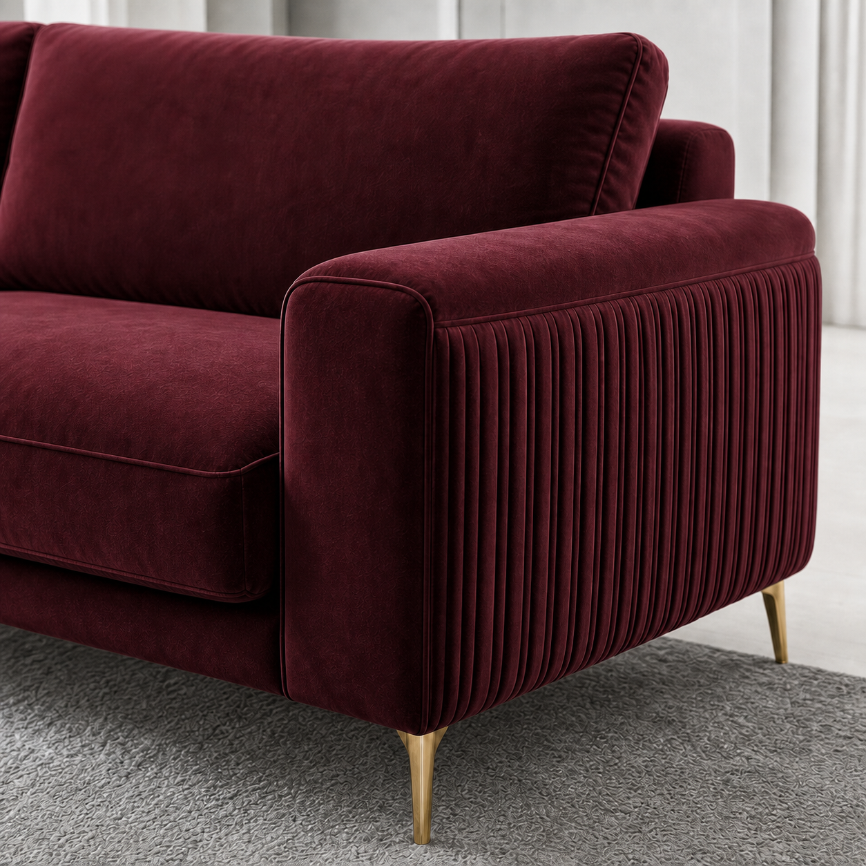 glint-3-2-1-sofa-set 1 seater red 02 detail
