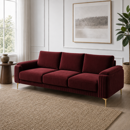 glint-3-2-1-sofa-set 3 seater red 01 room