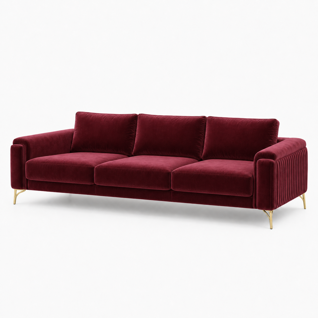 glint-3-2-1-sofa-set 3 seater red 03 studio