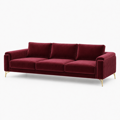 glint-3-2-1-sofa-set 3 seater red 03 studio