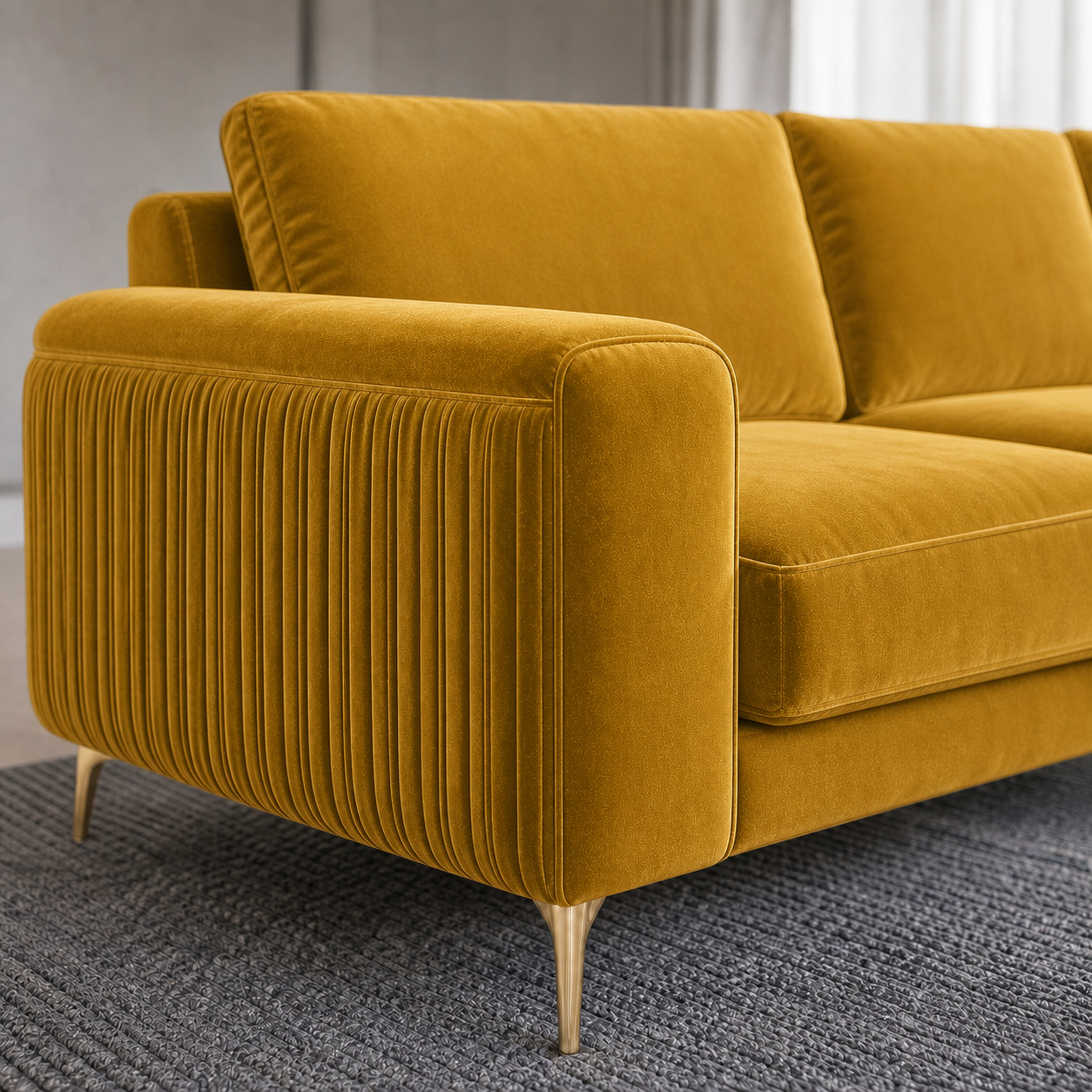 glint-3-2-1-sofa-set 3 seater yellow 02 detail