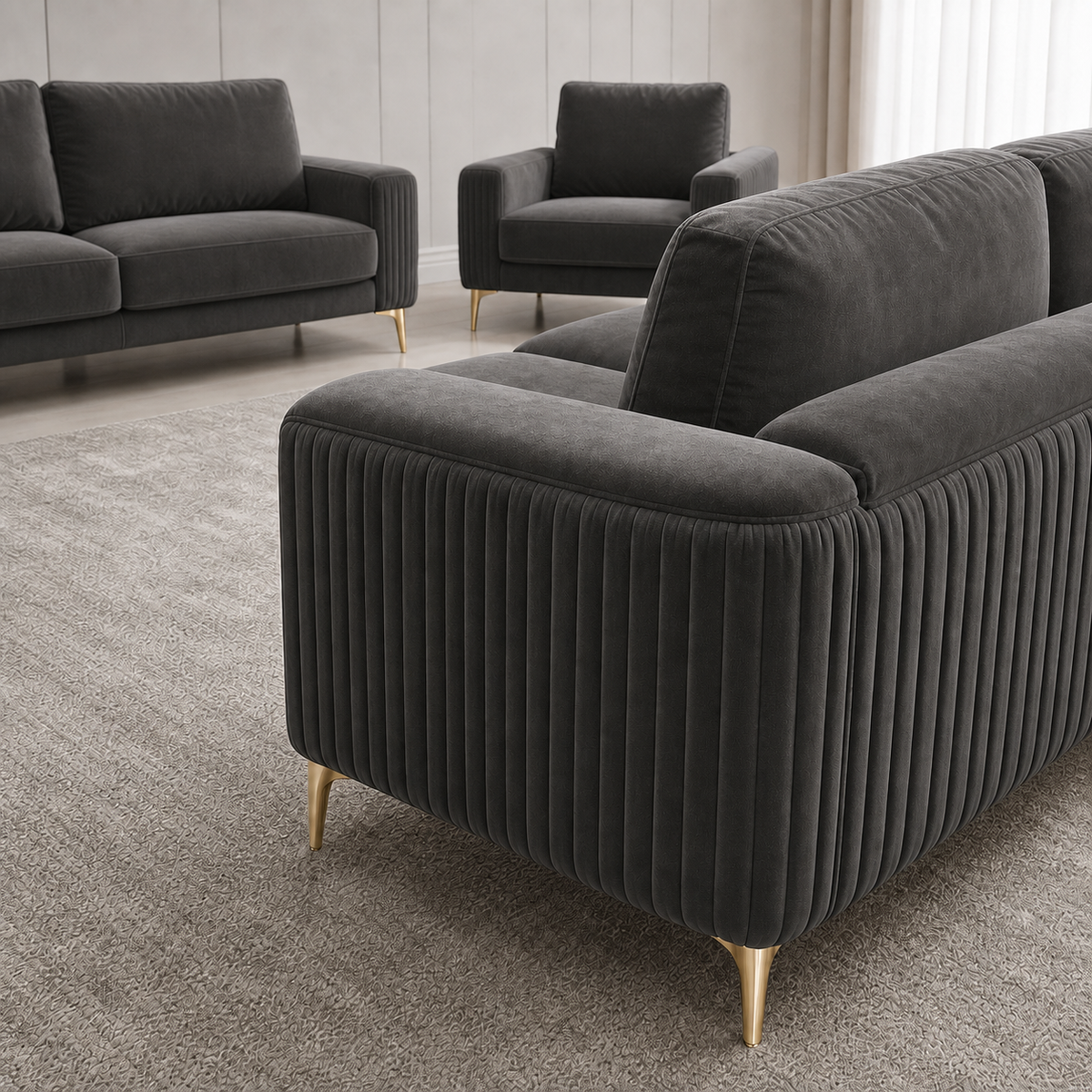 glint-3-2-1-sofa-set 3+2+1 full set grey 02 detail