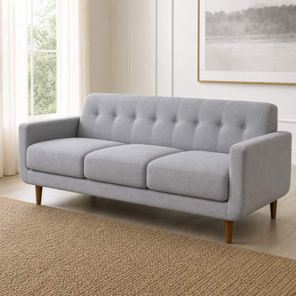 Close view of Harbor - 3+2+1 Sofa Set upholstery and construction