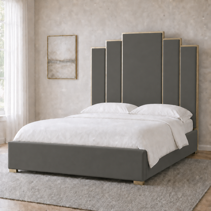 Hedy - Bed Grey lifestyle view