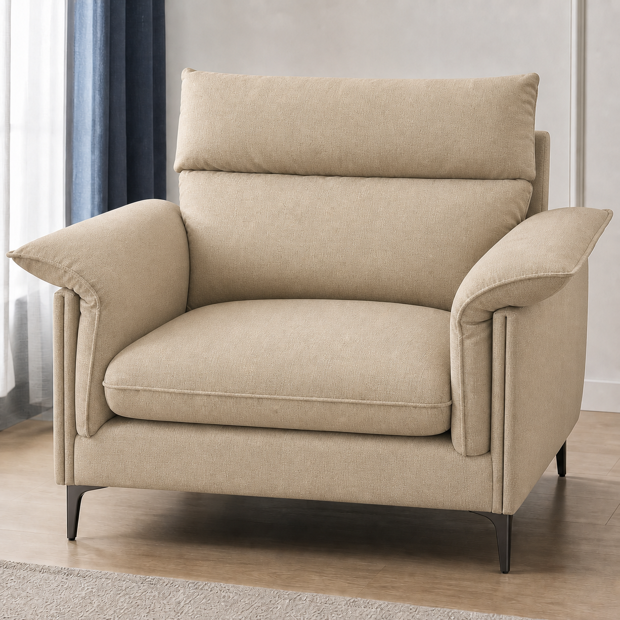 hush-3-2-1-sofa-set 1 seater beige 02 detail