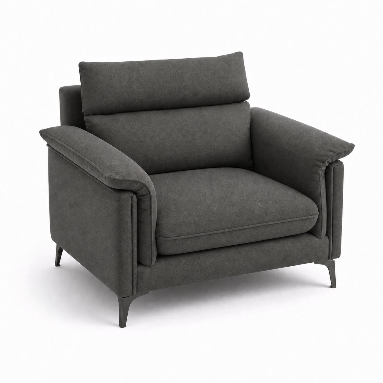 hush-3-2-1-sofa-set 1 seater grey 03 studio