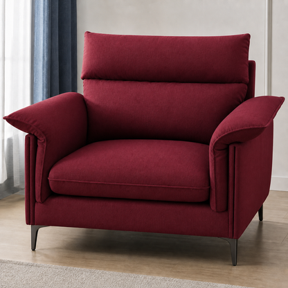 hush-3-2-1-sofa-set 1 seater red 02 detail
