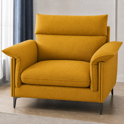 hush-3-2-1-sofa-set 1 seater yellow 02 detail
