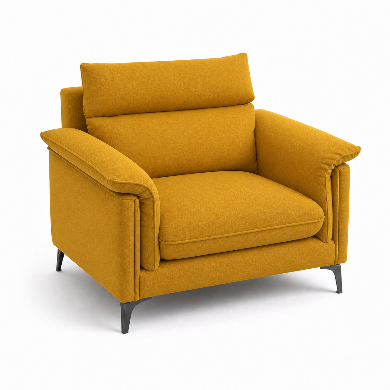 hush-3-2-1-sofa-set 1 seater yellow 03 studio