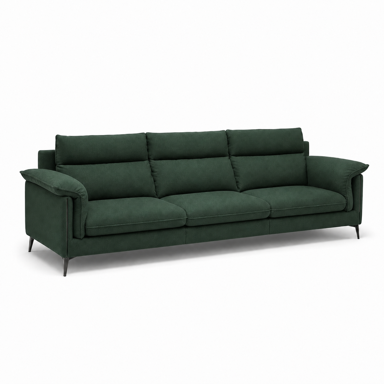 hush-3-2-1-sofa-set 3 seater green 03 studio