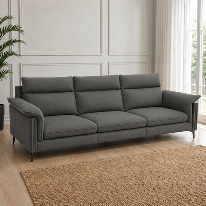 hush-3-2-1-sofa-set 3 seater grey 01 room