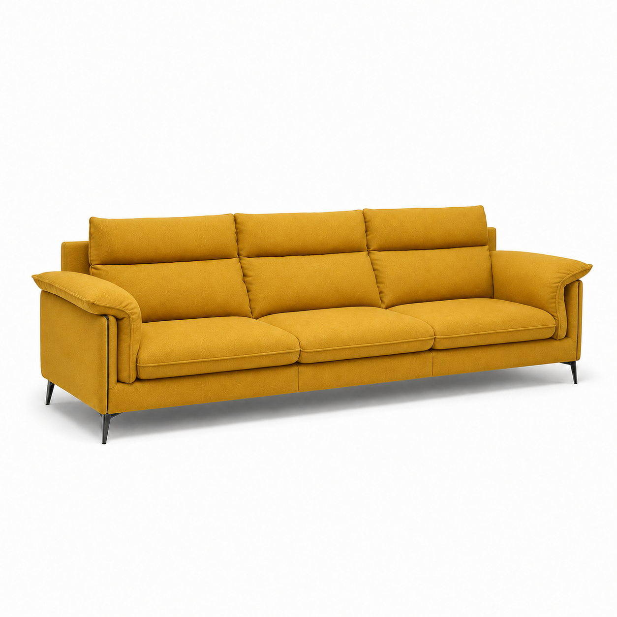 hush-3-2-1-sofa-set 3 seater yellow 03 studio