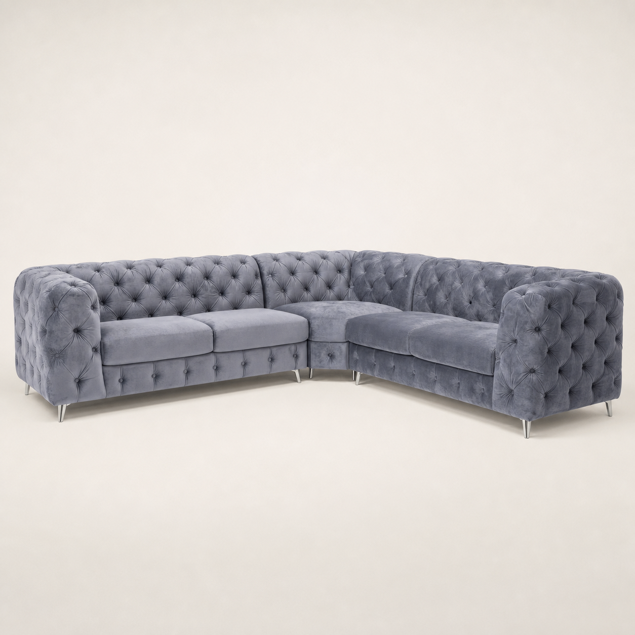 Icon - L shape sectional sofa, complete sectional sofa studio view