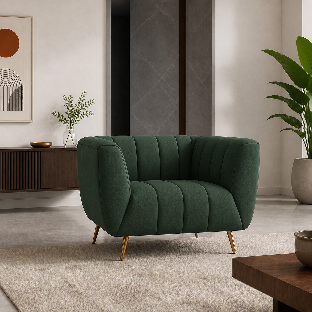 indigo-3-2-1-sofa-set 1 seater green 01 room