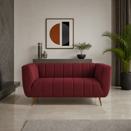 indigo-3-2-1-sofa-set 2 seater red 01 room