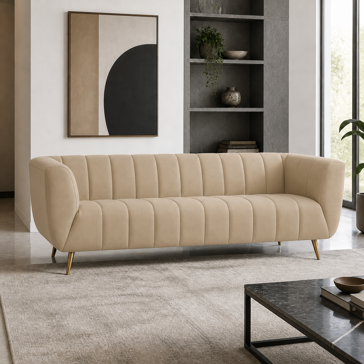 indigo-3-2-1-sofa-set 3 seater beige 01 room