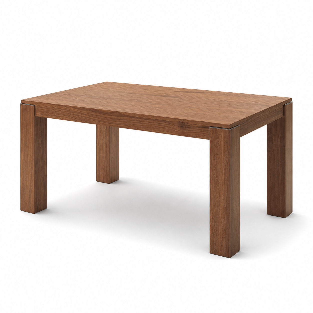 Jace - Wooden Top Dining Table, table-only or source-conservative construction studio view