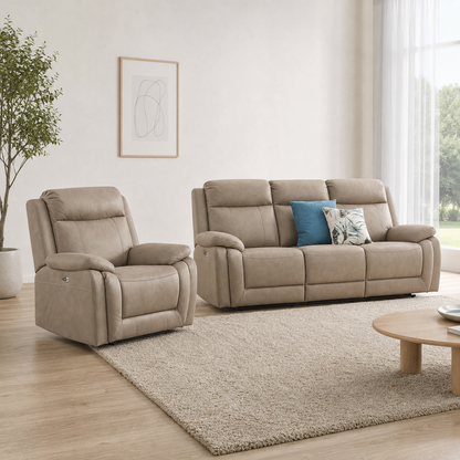 Jasper Recliner complete configuration from an alternate angle