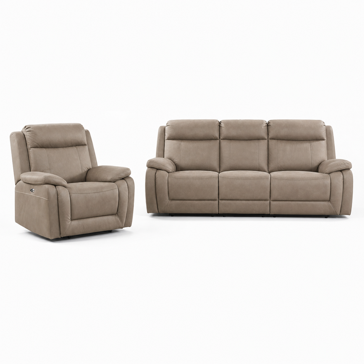 Jasper Recliner complete configuration on a white background