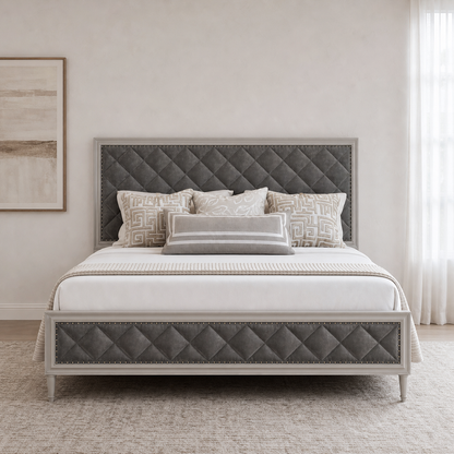 Jaxen - Bed, complete straight-on bed view