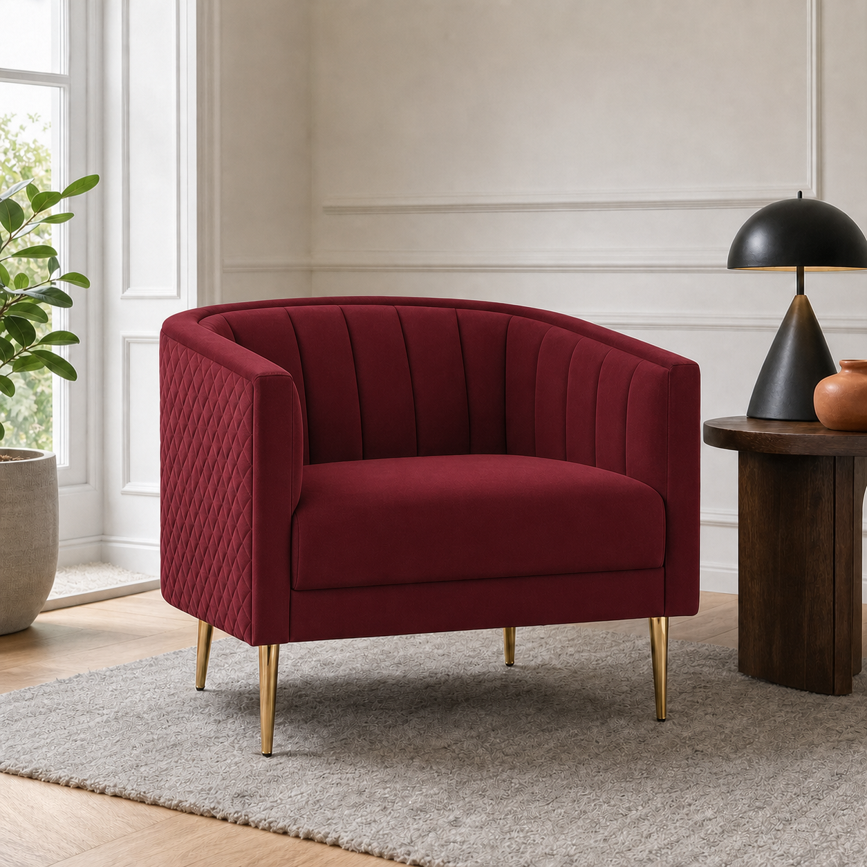 jive-3-2-1-sofa-set 1 seater red 01 room