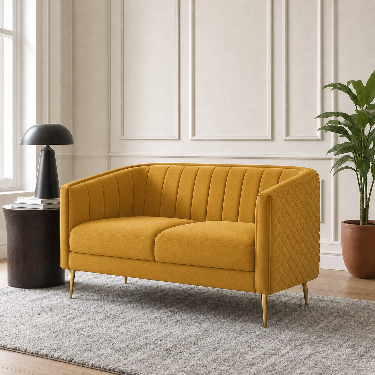 jive-3-2-1-sofa-set 2 seater yellow 01 room