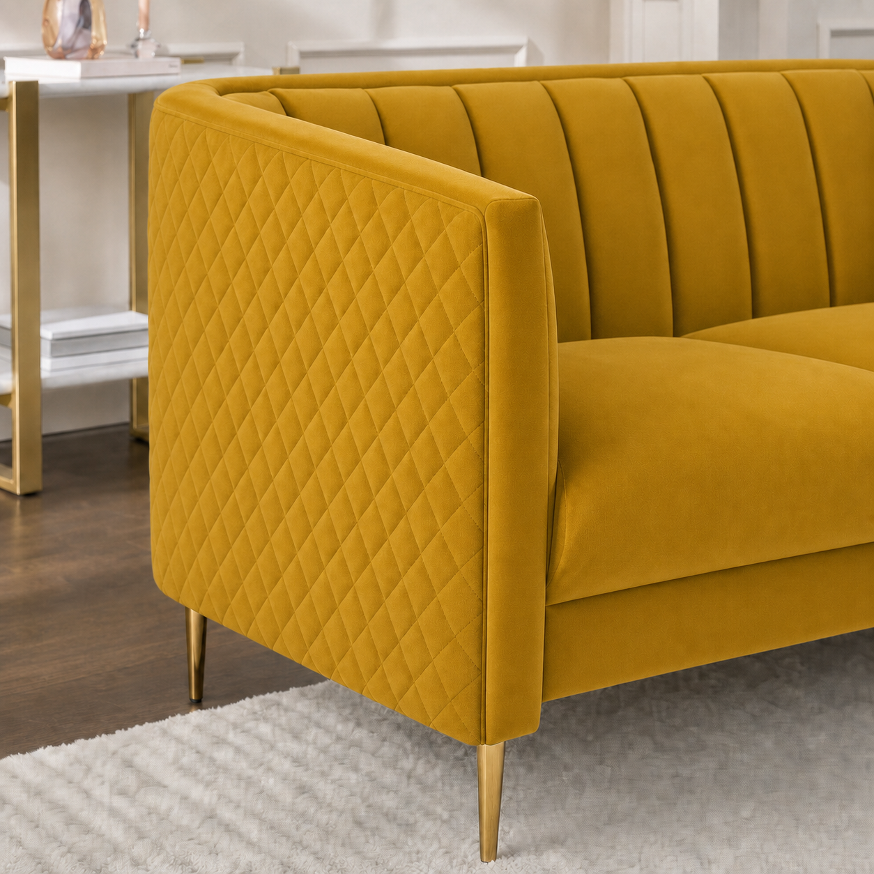 jive-3-2-1-sofa-set 2 seater yellow 02 detail