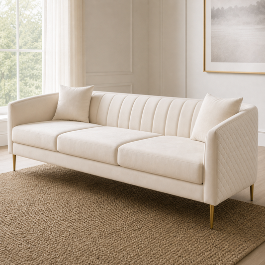 Close view of Jive - 3+2+1 Sofa Set upholstery and construction