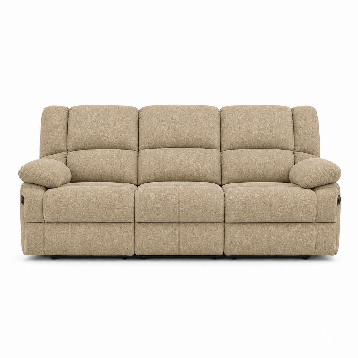 Kinetic Recliner 3 seater beige 02 white