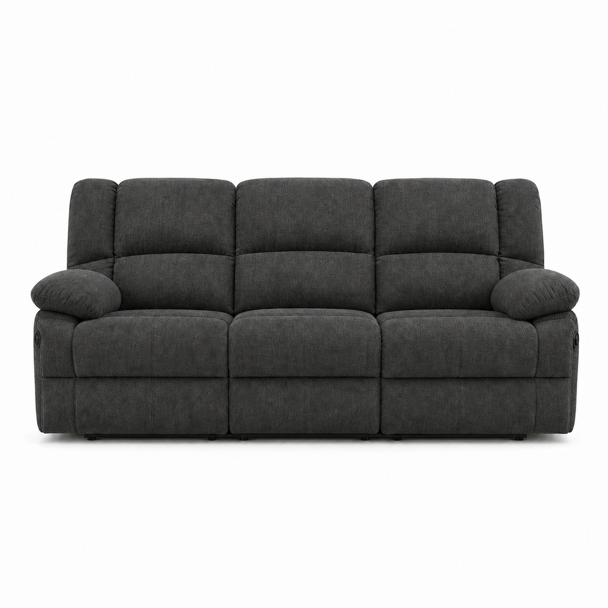 Kinetic Recliner 3 seater grey 02 white
