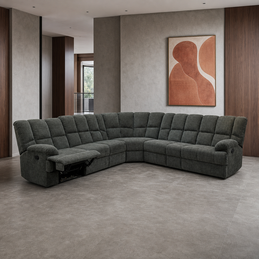 Kinetic Recliner complete configuration from an alternate angle