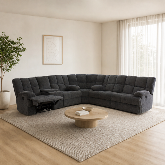 Kinetic Recliner complete configuration from an alternate angle