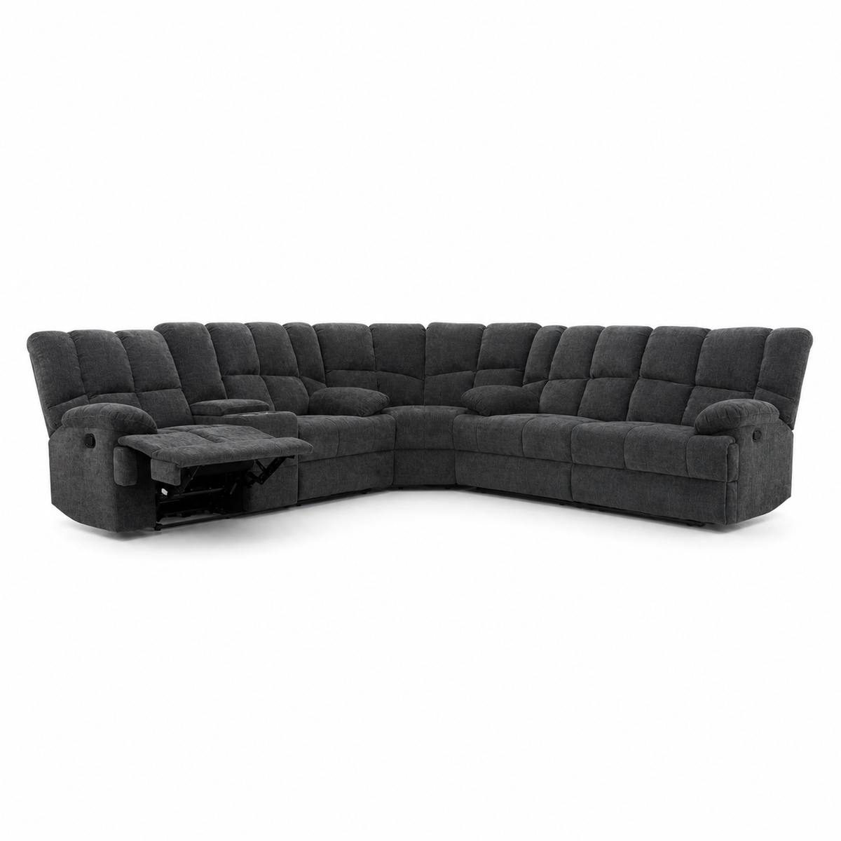 Kinetic Recliner complete configuration on a white background