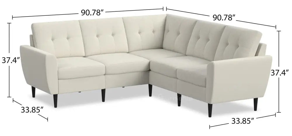 Kiva - L Shape Sectional Sofa