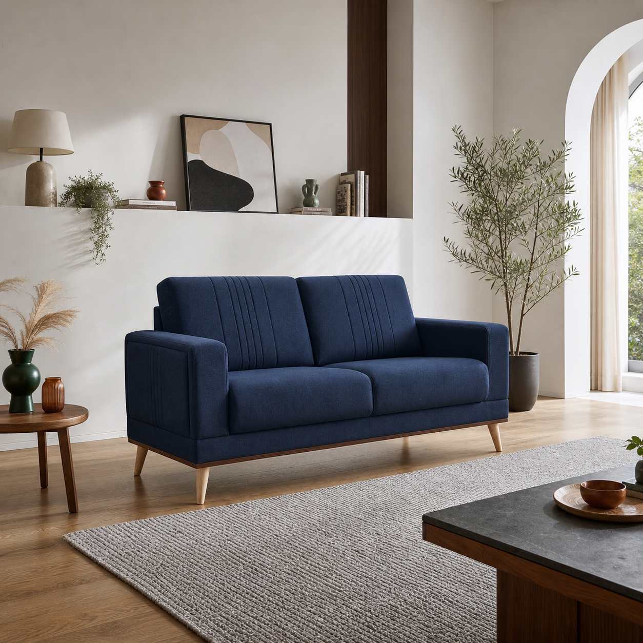 knox-3-2-1-sofa-set 2 seater blue 01 room