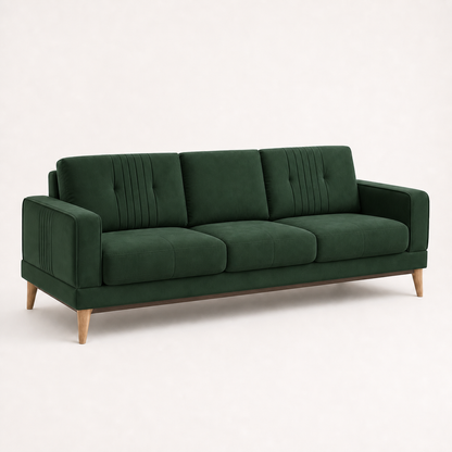 knox-3-2-1-sofa-set 3 seater green 03 studio