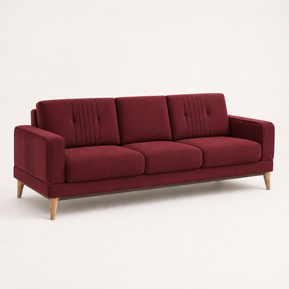 knox-3-2-1-sofa-set 3 seater red 03 studio