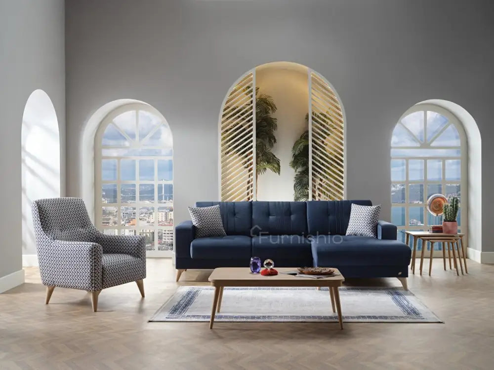 Knox - 3 + 2 + 1 Sofa Set