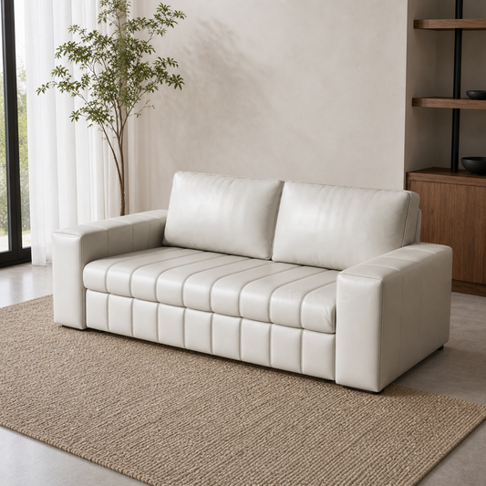 Korin - Sofa bed, fully closed sofa view in the identical living room