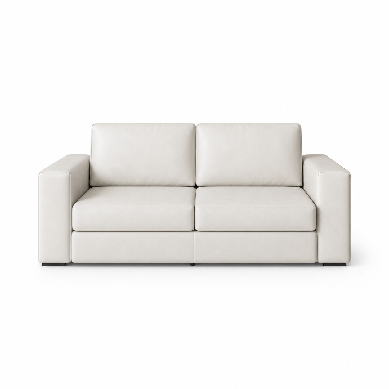 Korin - Sofa bed, fully closed studio view on a pure-white background