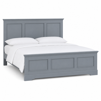 Lior - Bed, complete front three-quarter studio bed view