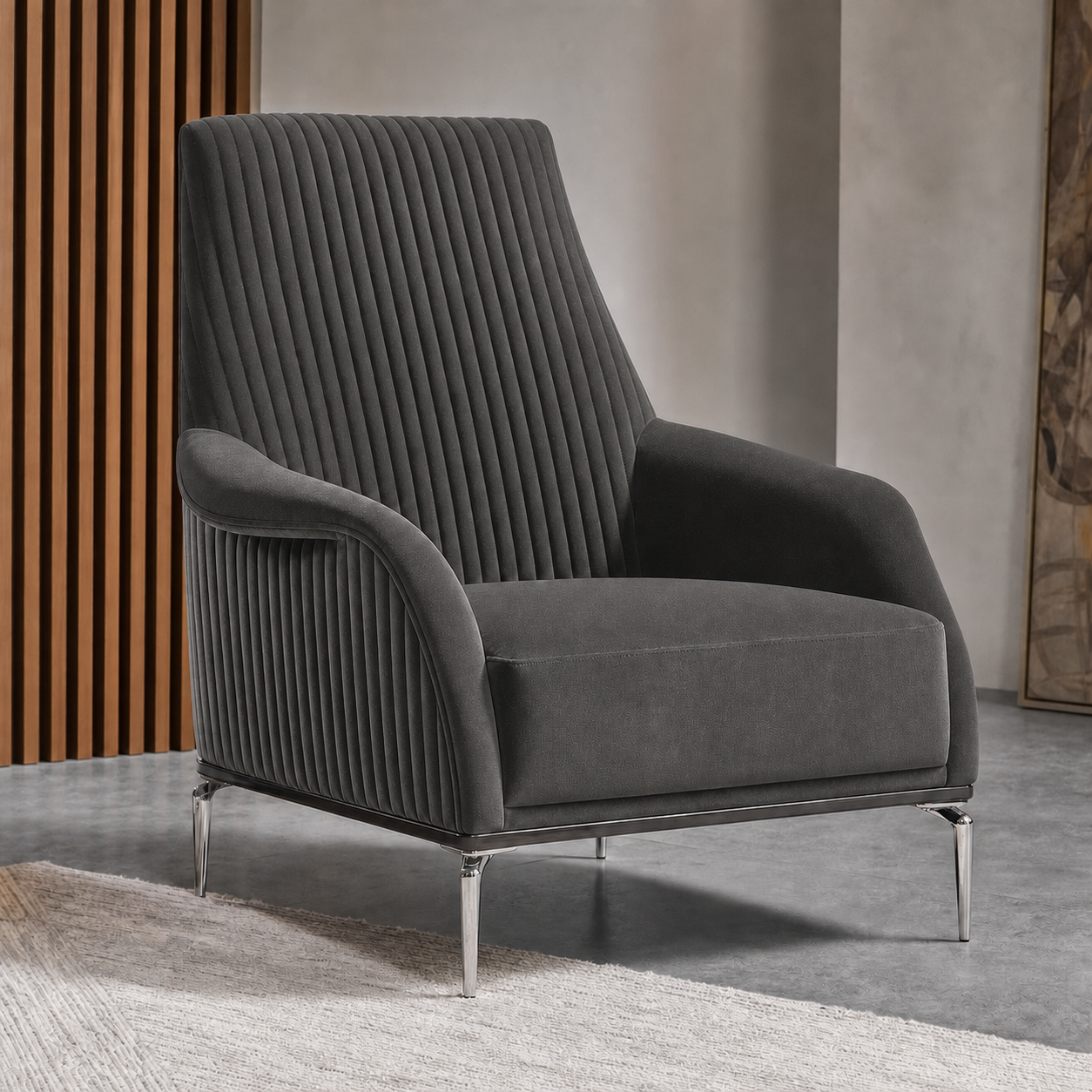 lush-3-2-1-sofa-set 1 seater grey 02 detail