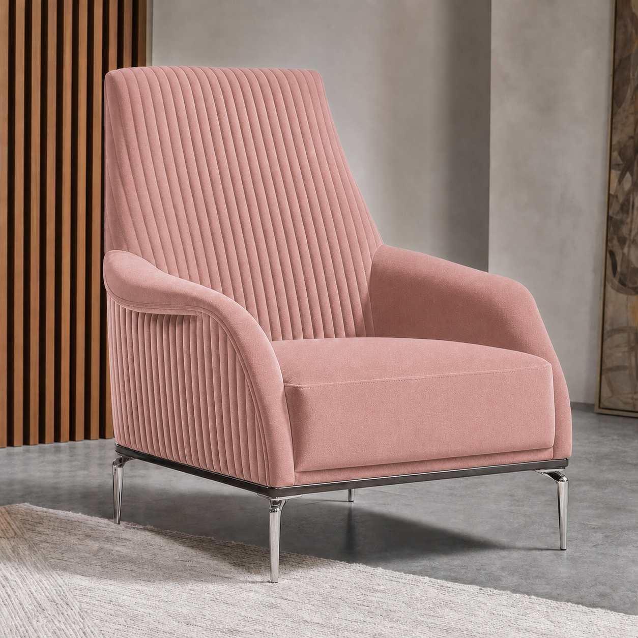 lush-3-2-1-sofa-set 1 seater pink 02 detail