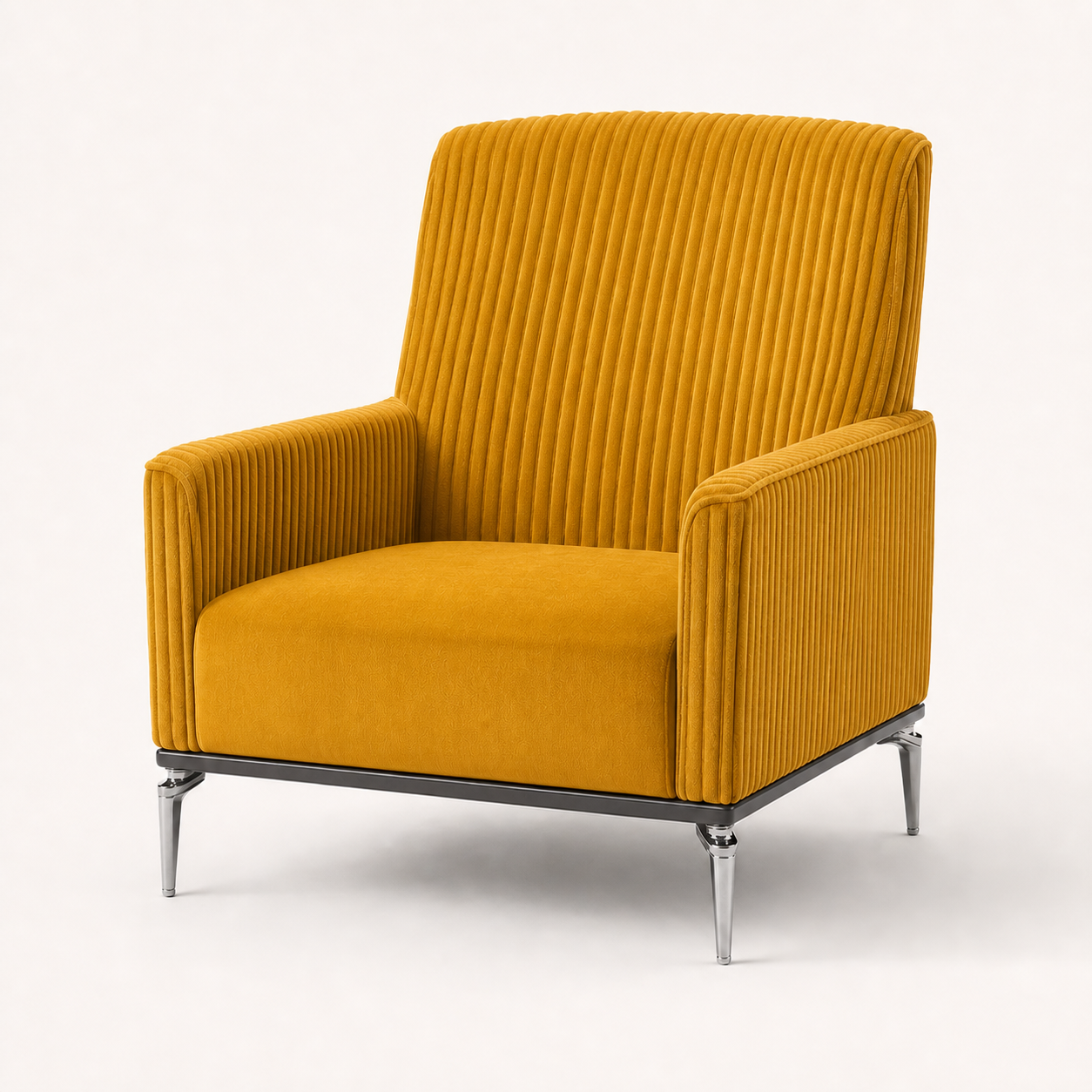 lush-3-2-1-sofa-set 1 seater yellow 03 studio