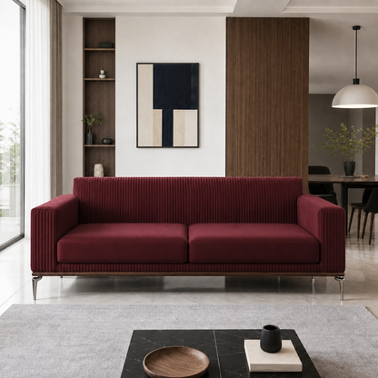 lush-3-2-1-sofa-set 2 seater red 01 room